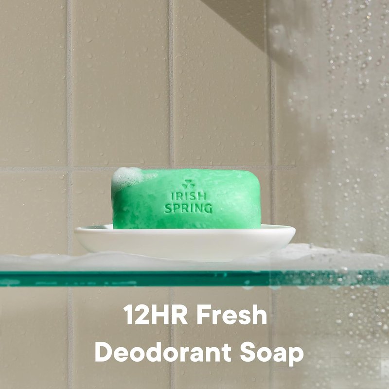 Irish Spring Bar Soap - Original Clean Scent for Men | Fresh & Mild Formula, 3.7 Ounce - 3 Count (Pack of 8)