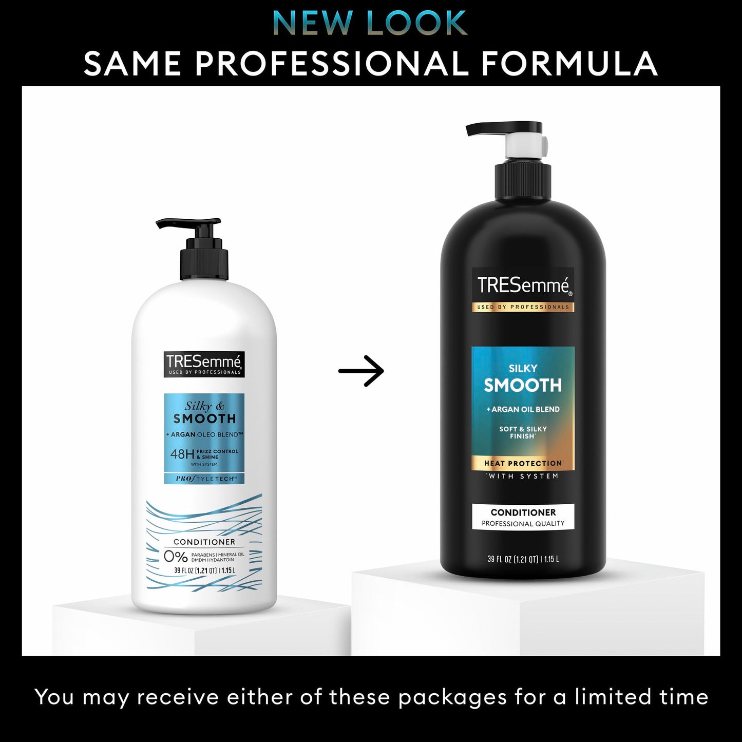 TRESemmé Smooth and Silky Conditioner with Pump, 39 oz