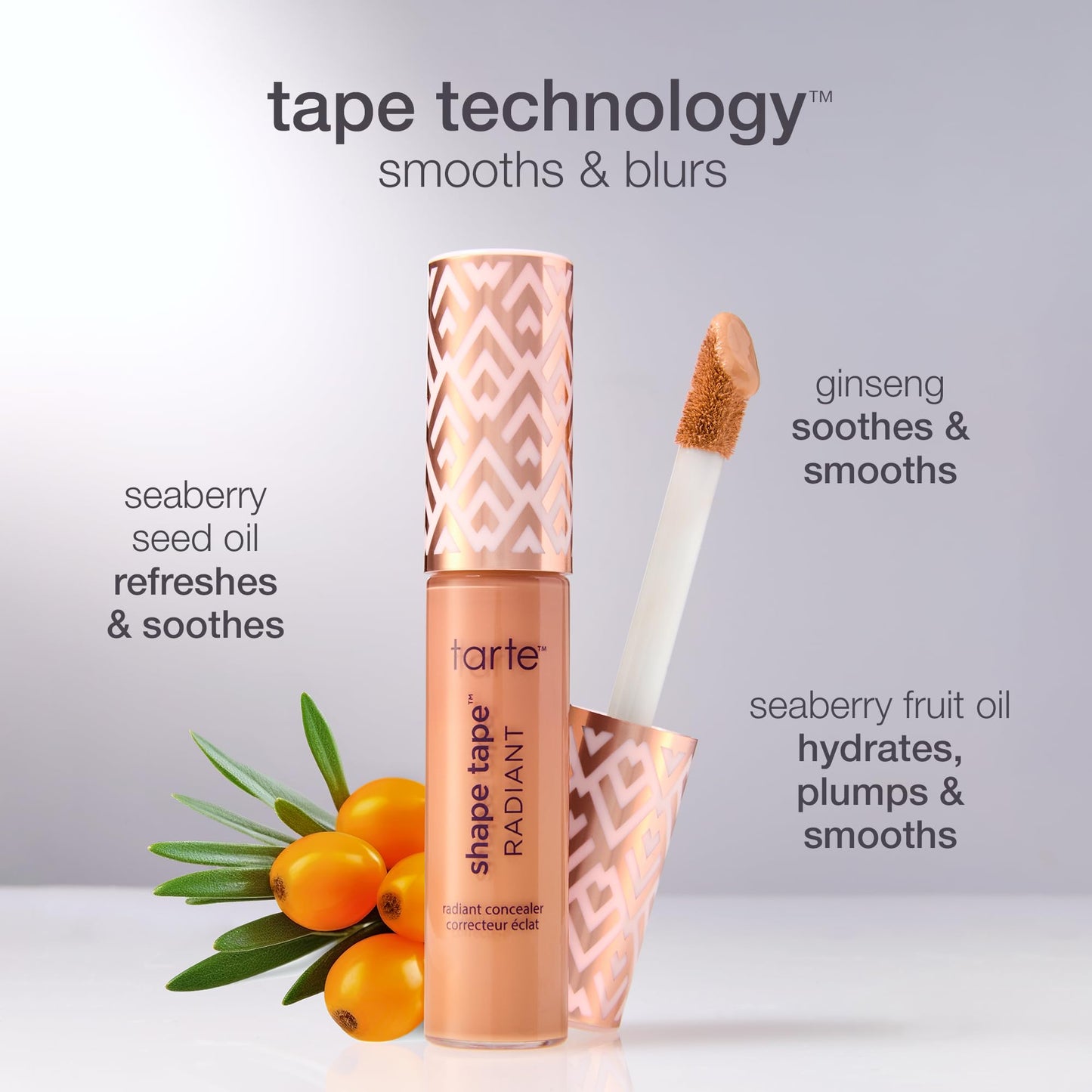 tarte shape tape radiant concealer – Medium-Coverage, Hydrating Finish Under Eye Concealer for Dark Circles, Redness & Discoloration, Vegan, Cruelty-Free, full size, 16N fair-light neutral