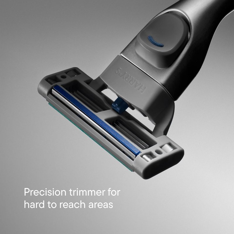 Harry's Plus Razor Refills - 10 Precision Razor Blade Cartridges | Compact Design for Men’s Shaving Kits