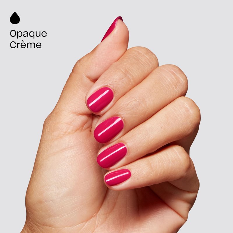 OPI GELement Clawberry Margarita | Opaque Bright Hot Pink Crème LED Cure Gel Nail Polish | DIY Salon Quality Gel Manicure | Vegan Formula, Durable Wear with High Shine Finish | 0.3 Fl Oz.