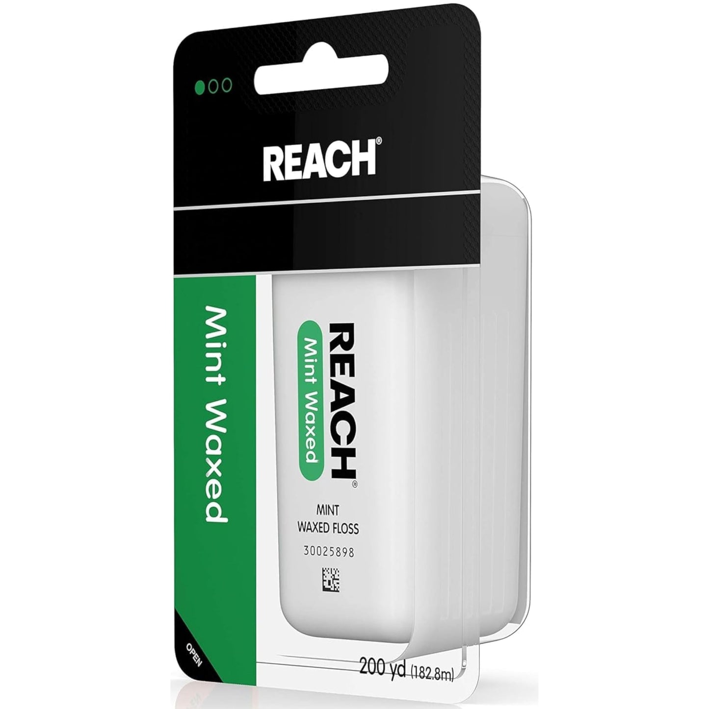 REACH Mint Waxed Floss 200 Yards (Pack of 2)