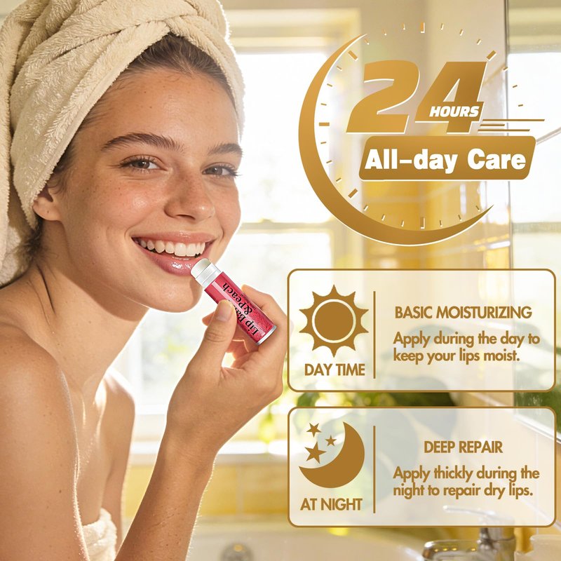 RBUGR 40 Pack Lip Balm - 12 Flavored Beeswax Moisturizing & Soothing Natural Lip Balms in Bulk Set for Women, Gifts Stocking Stuffers Party Favors (4.2g/0.15oz)