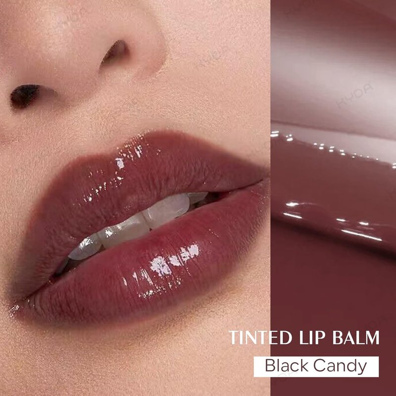 KYDA Honey Lipstick - Tinted Hydrating Lip Balm with Natural Sheer Tint | Moisturizing Black Color
