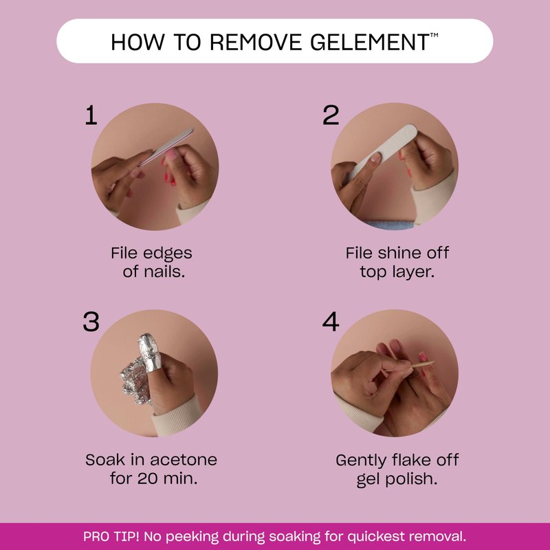 OPI GELement No-Wipe Top Coat | LED Cure Gel Nail Polish | DIY Salon Quality Gel Manicure | Vegan Formula, Durable Wear with High Shine Finish | 0.3 Fl Oz.