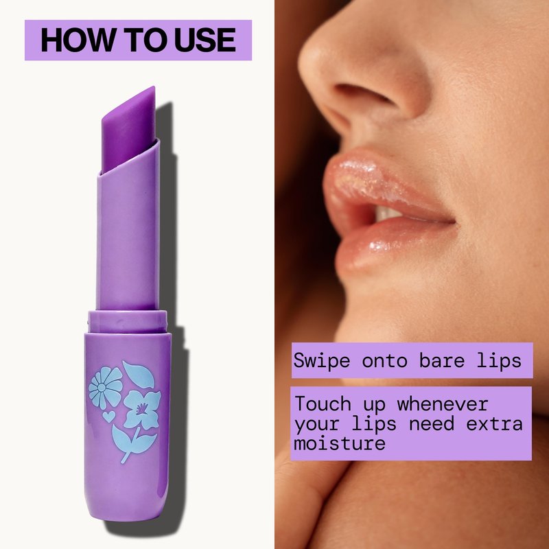 Pacifica Blueberry Crush Lip Buttercream, Tinted Lip Balm, Vegan and Cruelty Free, Rich Cushion Texture Melts Into Lips, Lasting Hydration and Soft Shine, Buildable Mineral Tint