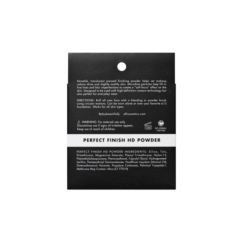 e.l.f. Perfect Finish HD Powder - Blurs Fine Lines & Imperfections | 0.28 Oz All-Day Wear