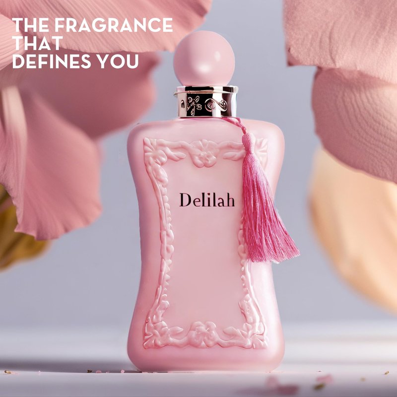 AFLUXE Women's Delilah Perfume Set Romantic Floral Scent Eau De Parfum Spray for Women 3.4 Fl Oz Each Bottle Daily Used Fragrance