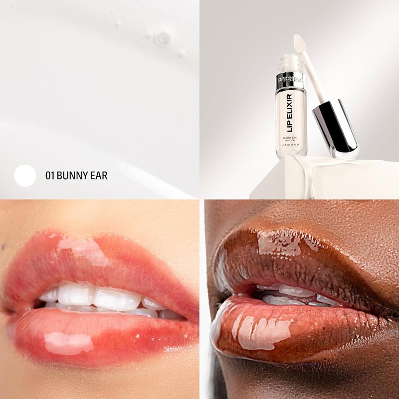 Sacheu Lip Liner - Long Lasting Waterproof Lip Stain with Hyaluronic Acid & Vitamin E | Vegan & Cruelty-Free (p-INKED & Bunny Ear)