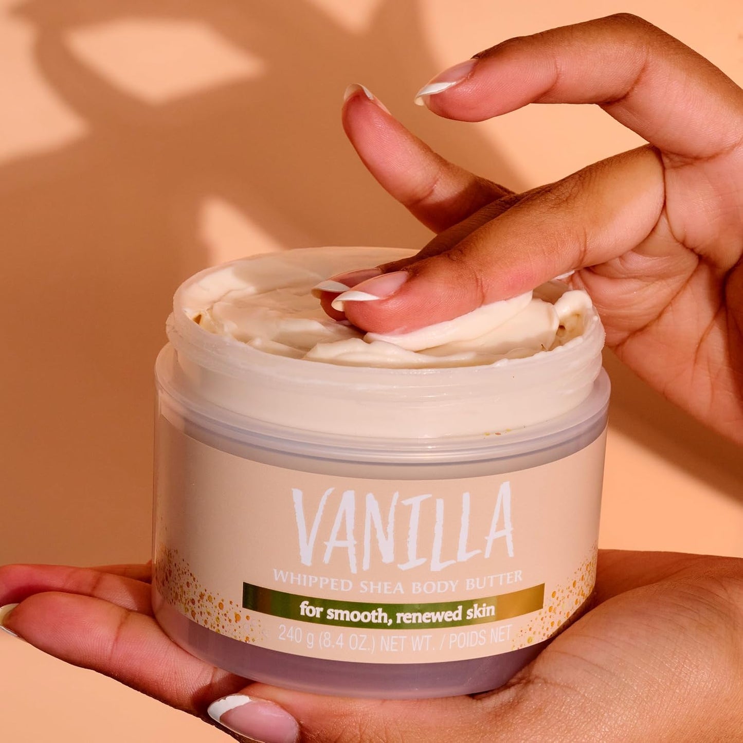 Tree Hut Vanilla Whipped Shea Body Butter, Long-Lasting Hydration for Soft, Smooth Skin, Nourishing Essential Body Care, Lightweight Moisturizer, 8.4 fl oz
