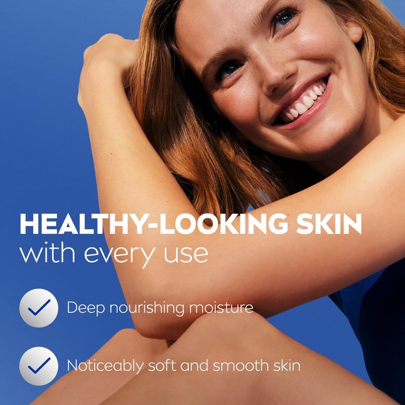NIVEA Essentially Enriched Body Lotion for Very Dry Skin with Hyaluronic Acid, Almond Oil and Deep Nourishing Serum, 72-Hour Body Moisturizer, 33.8 Fl Oz Value Size Pump Bottle