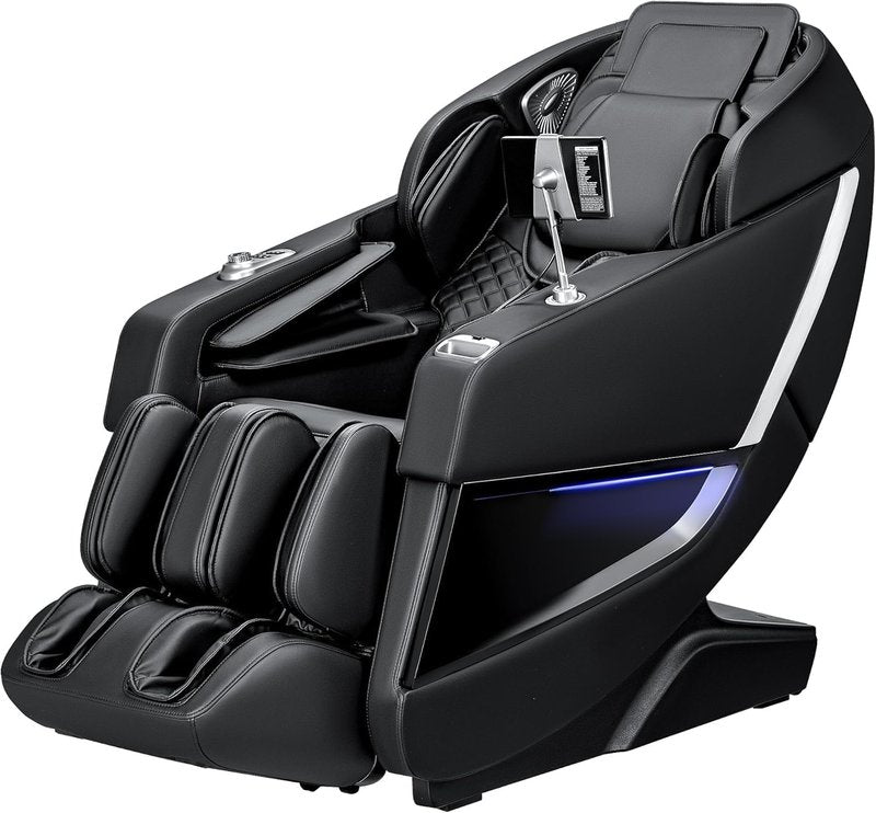 Homall Zero Gravity Full Body Massage Chair - SL-Track, Heating & AI Voice Control | 8 Auto Programs, 32 Airbags, Black