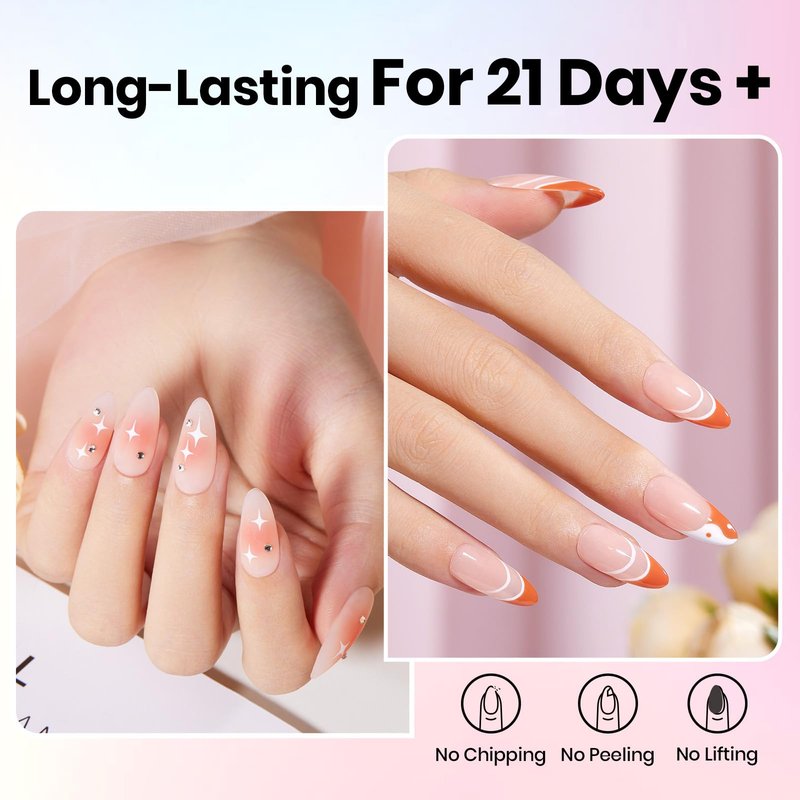 Beetles Hema Free Gel Top and Base Coat with Matte Top Coat Set, 3Pcs for Gel Nail Polish Soak Off UV LED Long Lasting Glossy & Matte Finish Nail Art Essentials