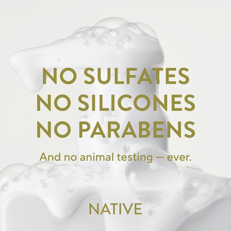 Native Desert Grass & Sandalwood Shampoo & Conditioner - Naturally Derived, Sulfate & Dye Free | 2-Pack for All Hair Types