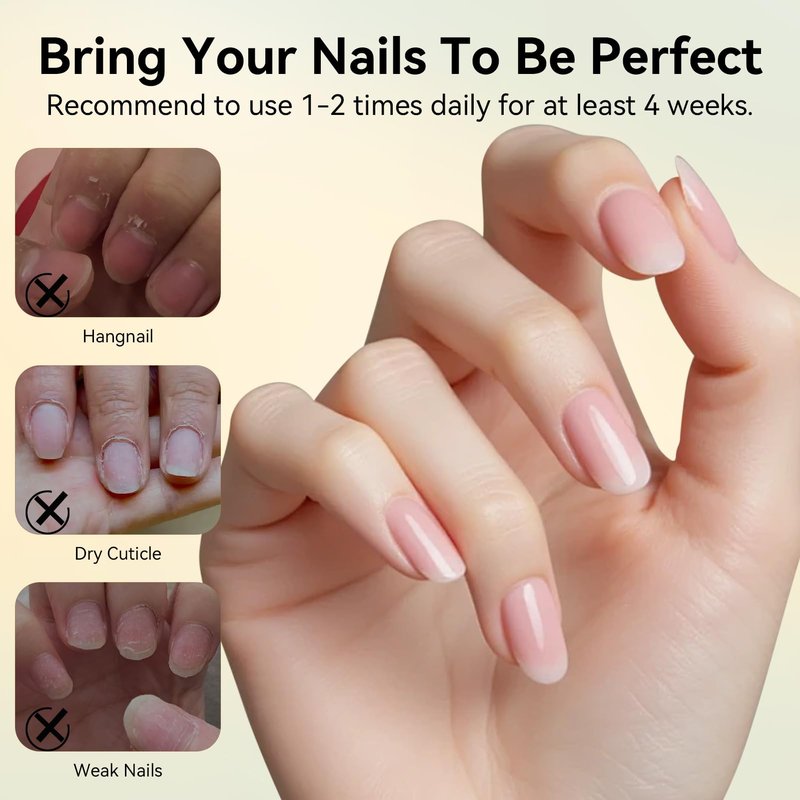 Born Pretty 6Pcs Nail Cuticle Oil Pen,Cuticle Revitalizer Oil Nails Nutrition Oils Repair Nail Care Essential Oils,Nail Art Treatment Softening Pen Tool Nails Moist Nail Strengthener
