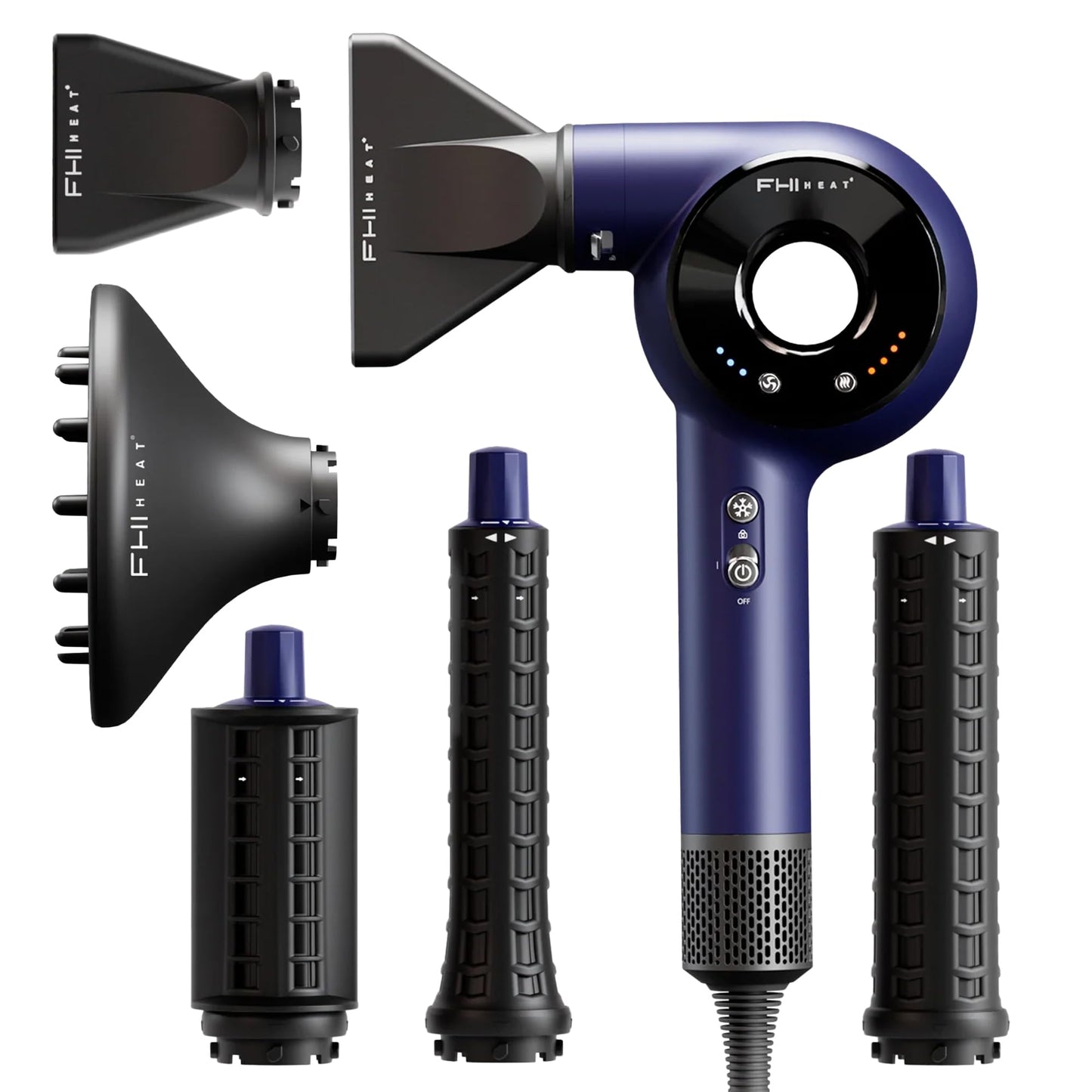 The VersaSphere Pro Air 6-in-1 Multi-Styler Professional Hair Dryer with Diffuser