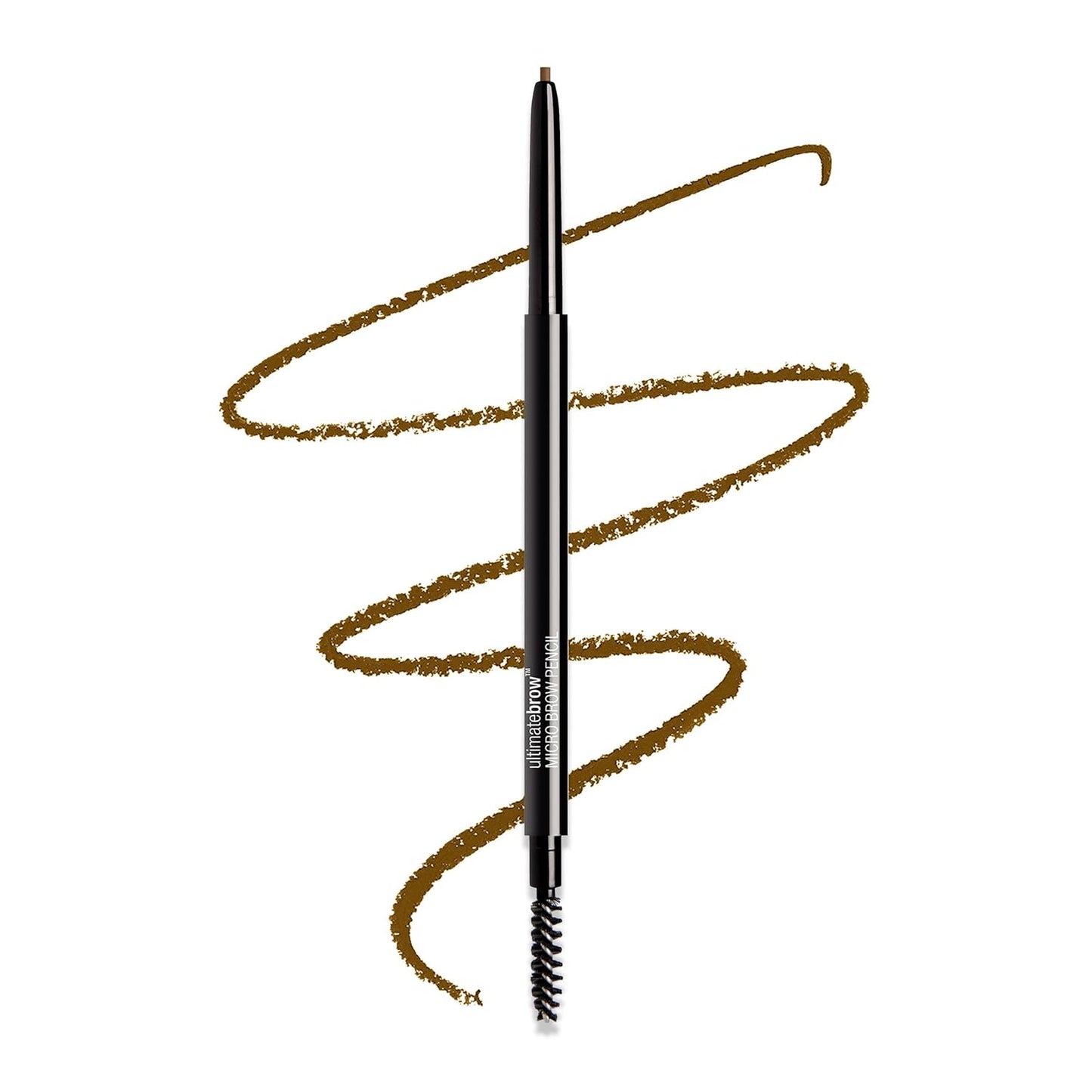 Wet n Wild Ultimate Brow Micro Eyebrow Pencil - Soft Brown, Ultra-Fine 1.5mm Tip for Precise Hair-Like Strokes