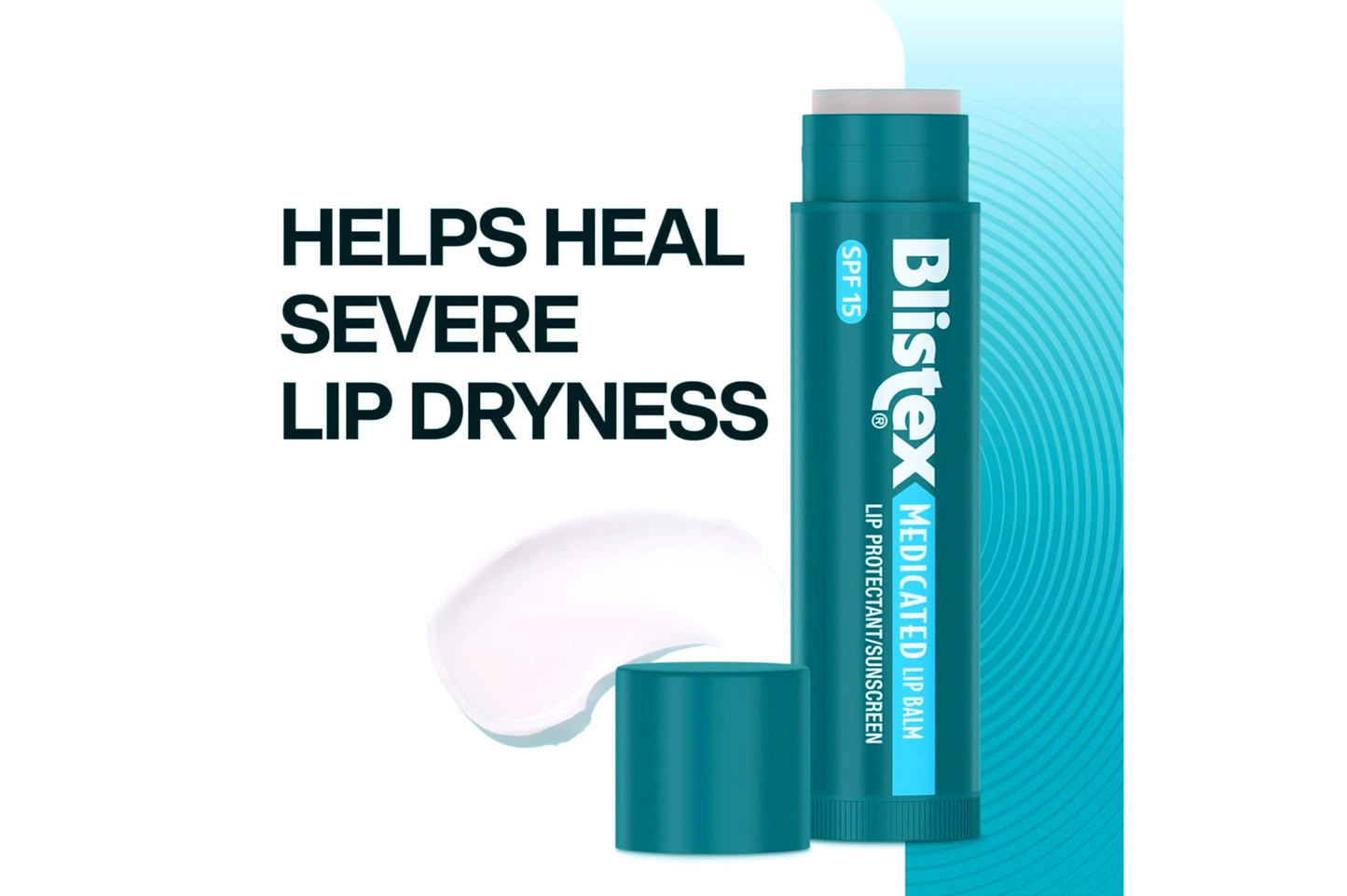 Blistex Medicated Lip Balm, Regular, SPF 15, Pack of 3