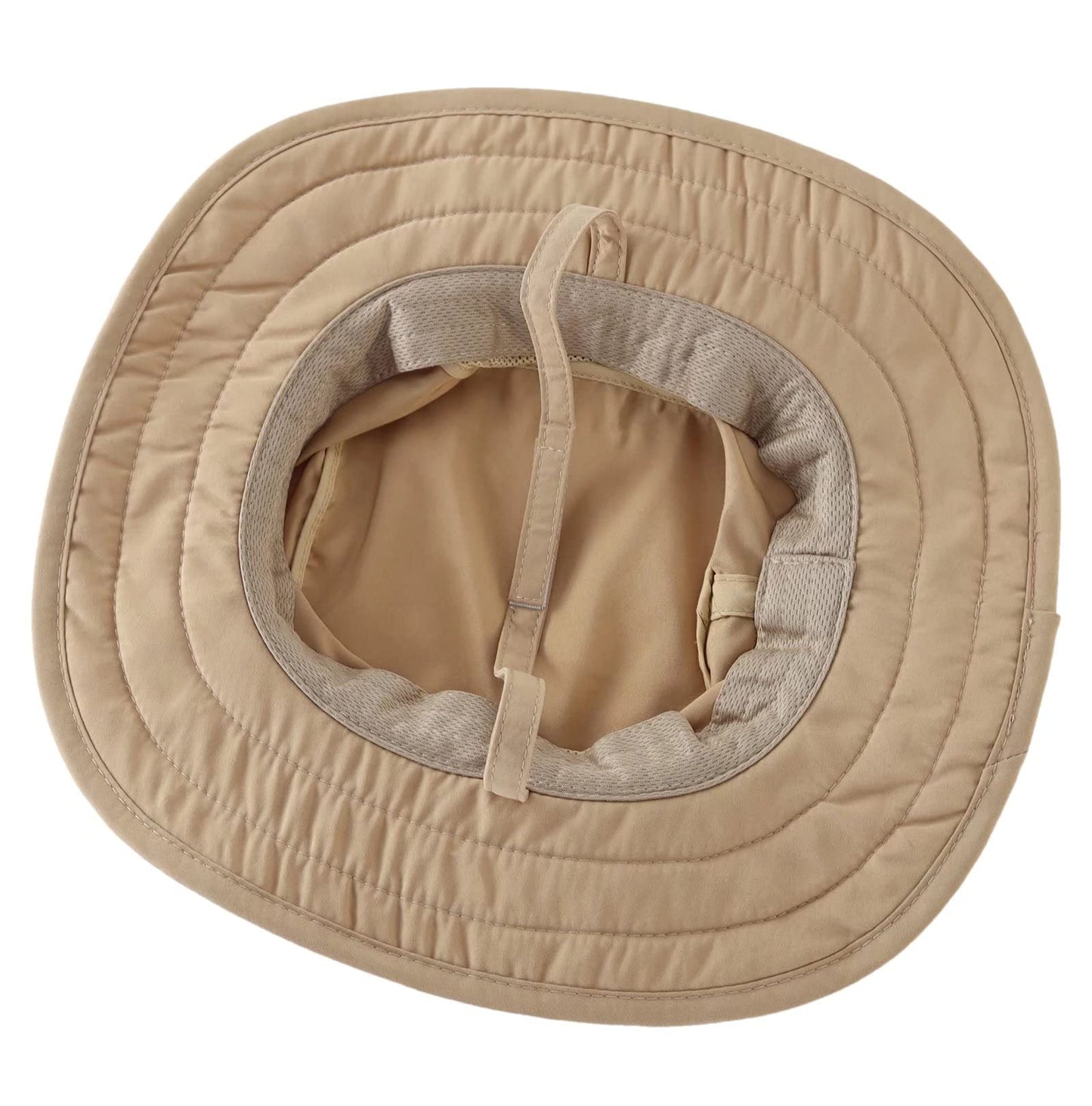 Connectyle Kids UPF 50+ Bucket Sun Hat UV Sun Protection Hats Wide Brim Summer Beach Hat Dark Khaki