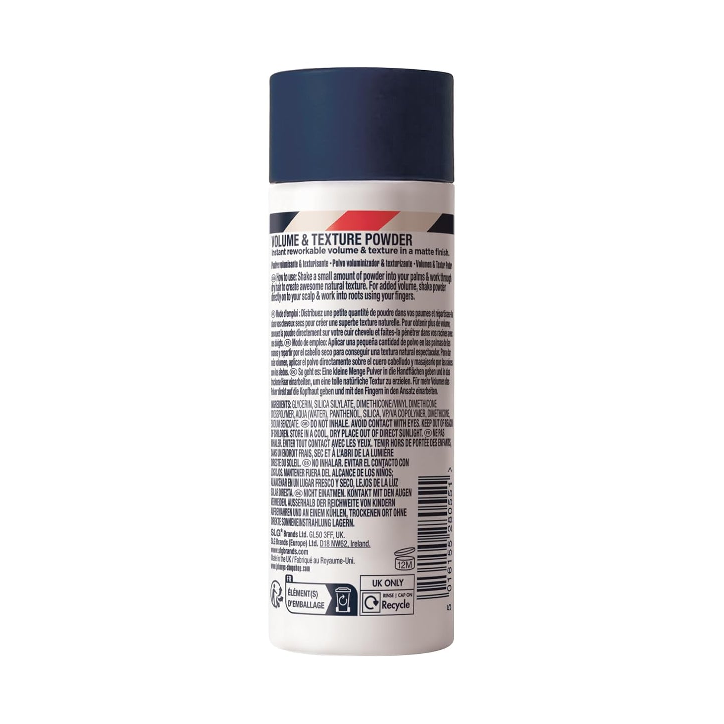 Volume & Texture Hair Styling Powder for Men - Instant Lift, Grip & Matte Finish - Lightweight Root Volumizer | 20g (0.7 oz)