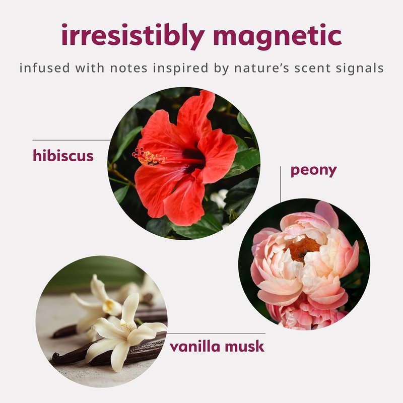 PlusOne Pheromone Inspired Perfume Oil - Floral Vanilla Musk Rollerball Fragrance | Long-Lasting Mood-Boosting Scent - 0.34 fl oz
