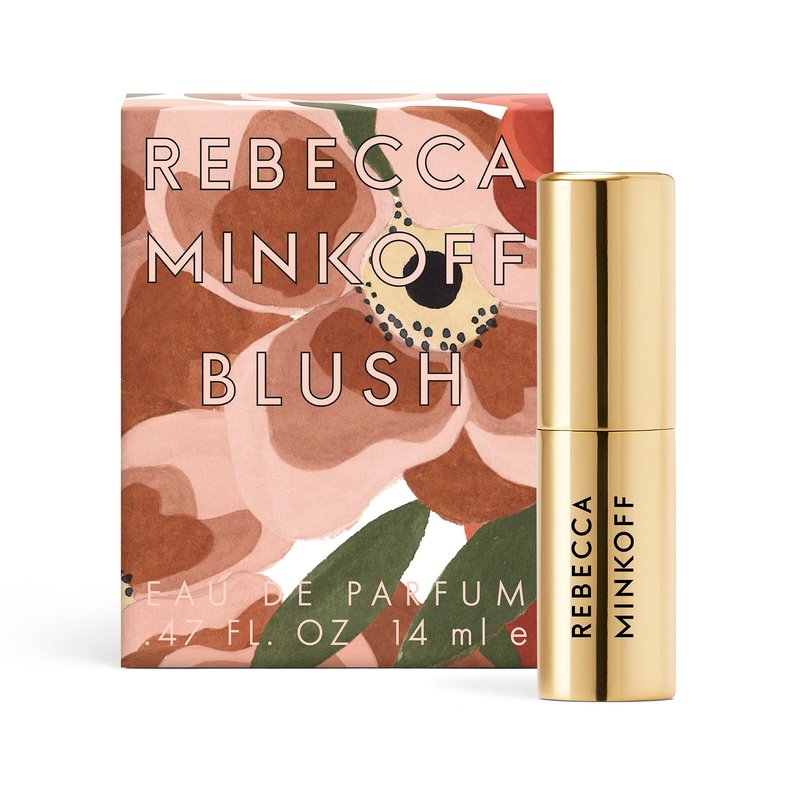 Rebecca Minkoff Blush - Mini Perfume for Women - Floral Fresh Women's Fragrance - Notes of Bergamot, Mandarin, Black Currant, Orange Flower - 0.47 oz