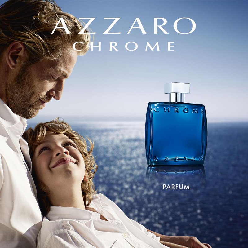 Azzaro Chrome Parfum 3.4 Oz Spray for Men