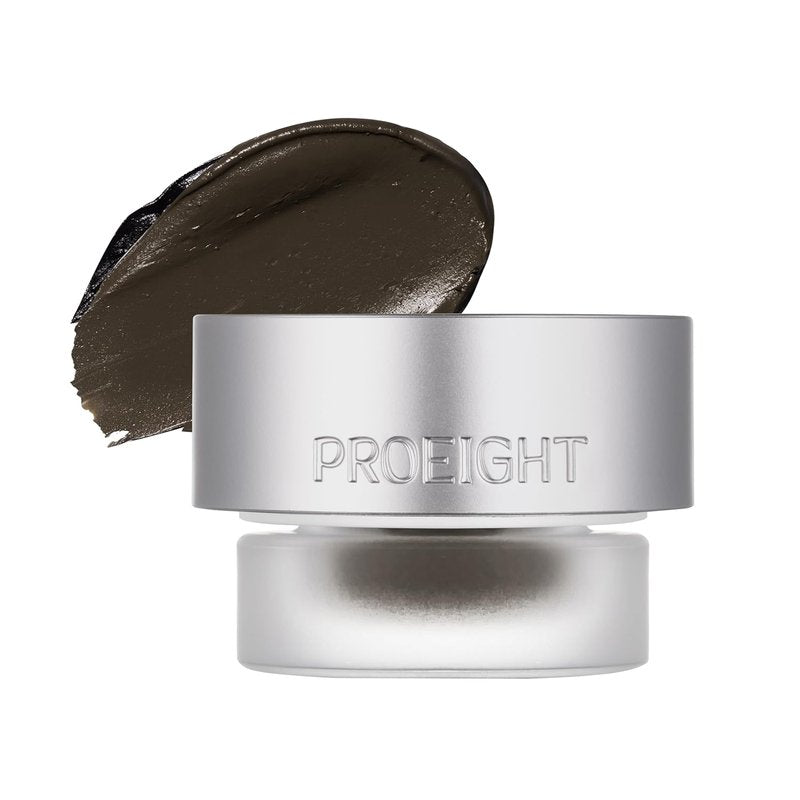 Piccasso PROEIGHT Gel Eyeliner - Long Lasting Waterproof Mute Brown | High Pigment for Precise Application