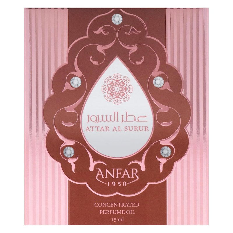 Anfar Attar Al Surur | Women's 0.5 oz Concentrated Perfume Oil - Luxurious Fragrance Experience