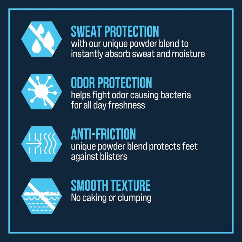 Certain Dri Foot Powder for Men & Women - Talc-Free, Maximum Sweat Absorption & Odor Control - Calamine-Infused Anti-Friction Formula for Sensitive Skin & Long-Lasting Shoe Odor Control - 8 oz