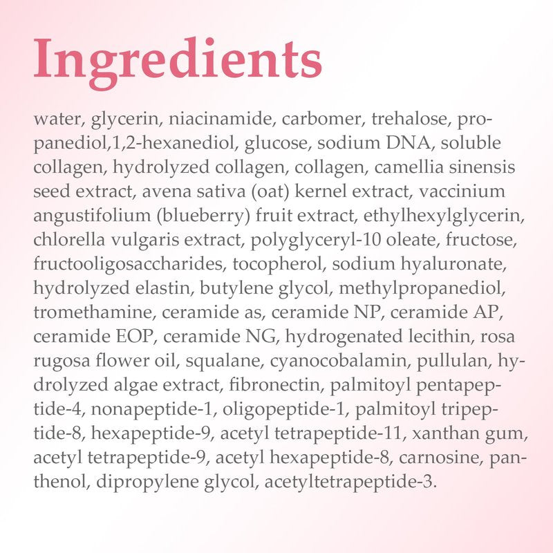 OLCG Collagen Jelly Cream – A Gel-Textured Moisturizing Cream For Radiant And Plump Skin – Contains Hydrolyzed Collagen And Sodium Hyaluronate – Suitable For Daily Use