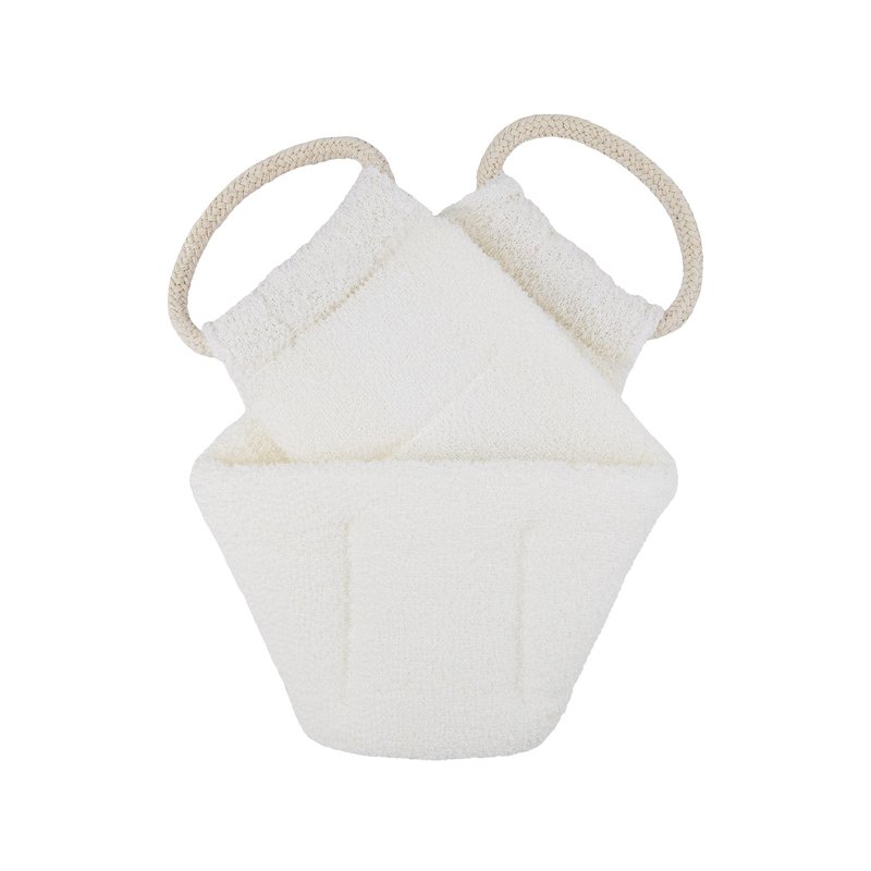 Daily Concepts - Daily Back Scrubber - gently exfoliates the skin with its soft natural organic cotton surface, while the soy-based core creates a rich lather (Refill)