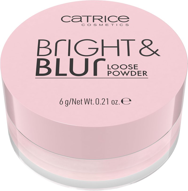 Catrice Bright & Blur Loose Powder | Lightweight, Instant Blur, Soft Matte Finish | Vegan & Cruelty Free (010 | Soft Pink)