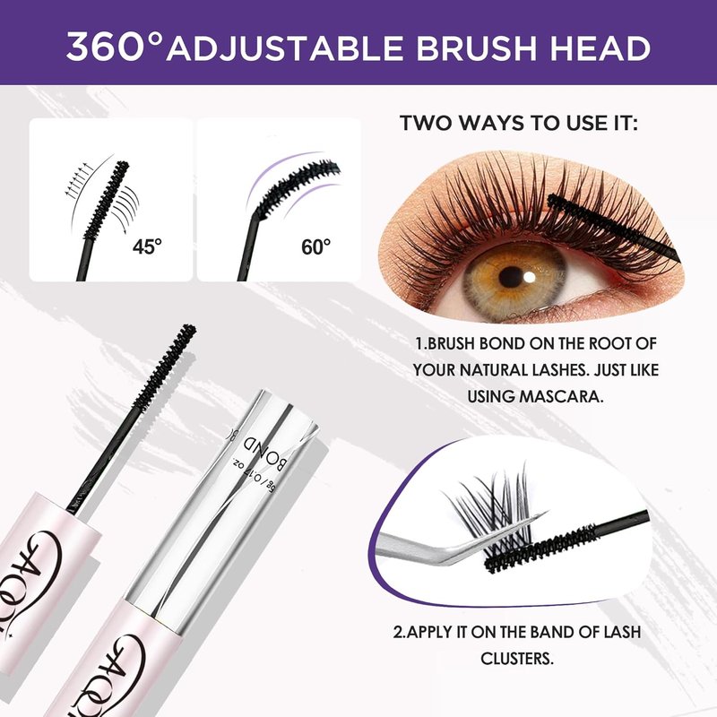 GAQQI Lash Bond and Seal + Lash Growth Serum