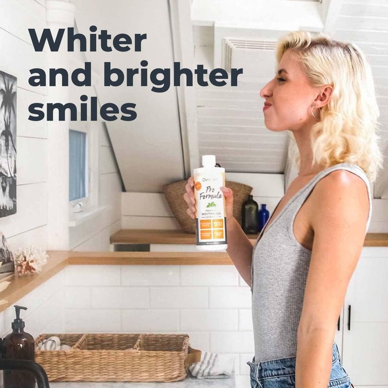 Oxyfresh Pro Formula Mouthwash - Fresh Mint Zinc Mouthrinse for Healthy Gums & Fresh Breath | 1 Gallon