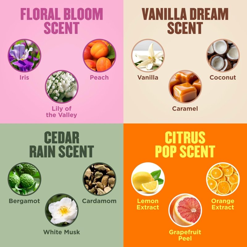 Gold Bond Hand Cream Set - Hydrating Everyday Moisturizer in Assorted Scents | 3 oz, 4 Pack