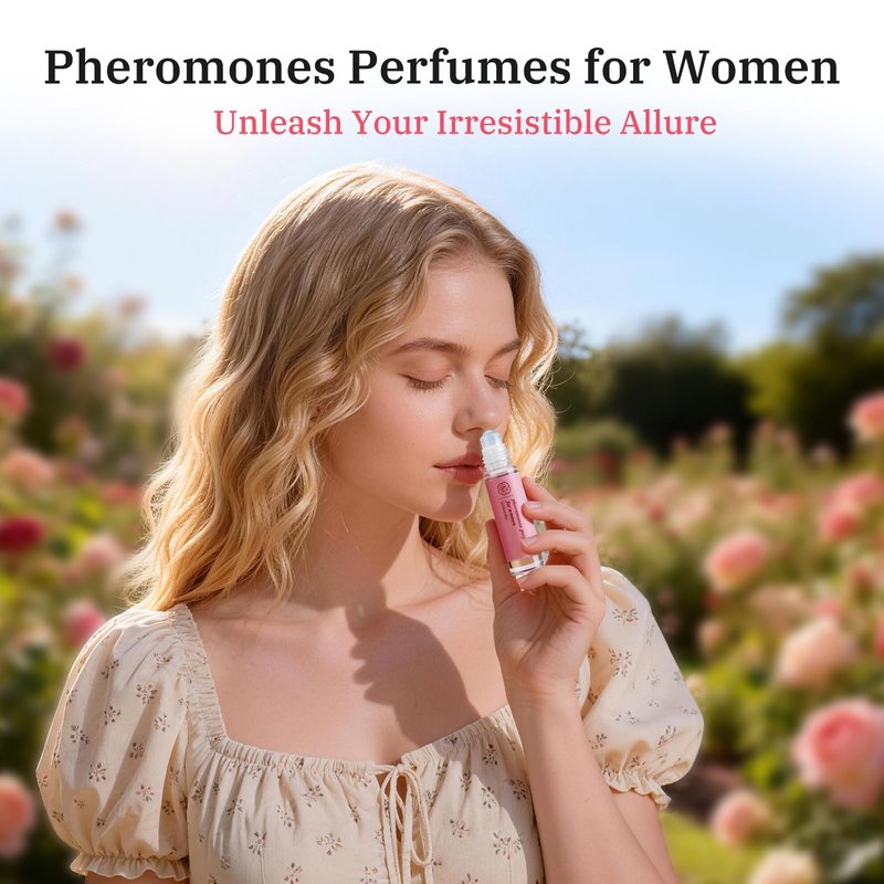 inMeesky Pheromone Perfume for Women,Long-Lasting Vanilla Roll-On,Alluring Essential Perfume Oil for a Memorable Presence 0.34 fl.oz(10ml)