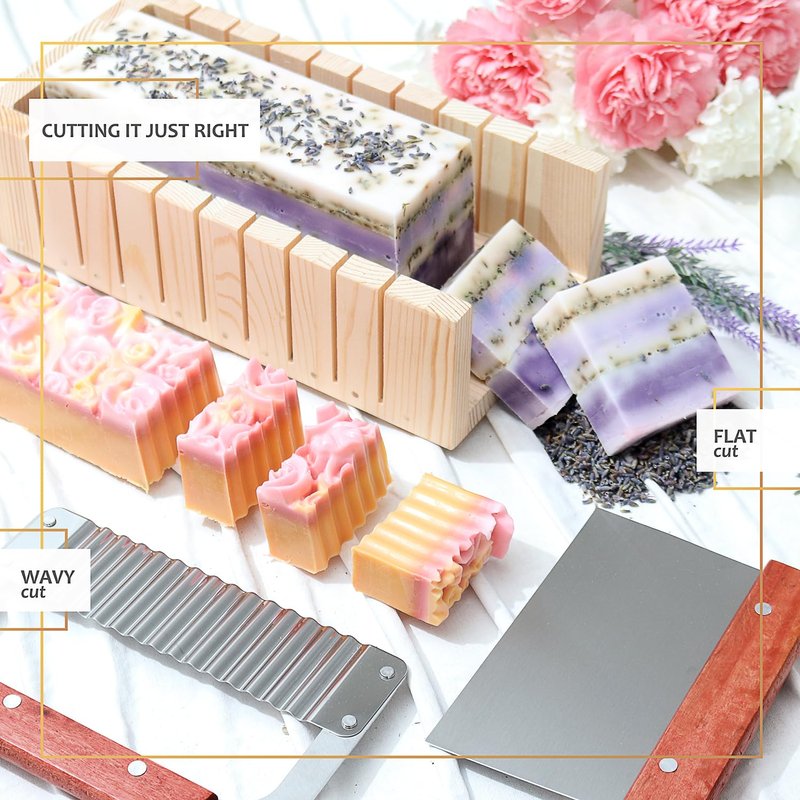 Illumive Deluxe Soap Making Kit - Soap Kit Includes All Soap Making Supplies. DIY Soap Making Kit.