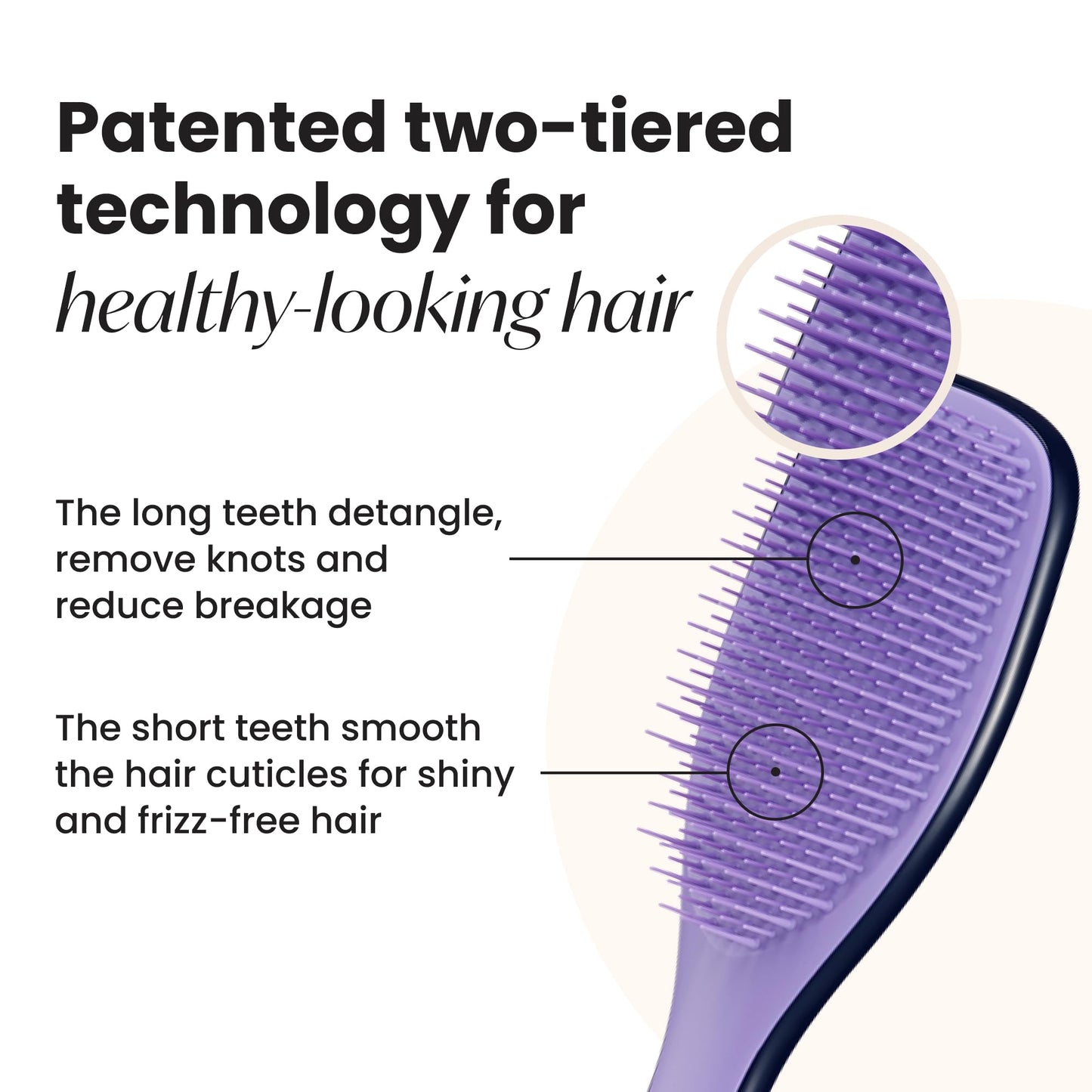 Tangle Teezer Zodiac Ultimate Detangler Hairbrush for Wet & Dry Hair, Eliminates Knots & Reduces Breakage for All Hair Types, Cancer
