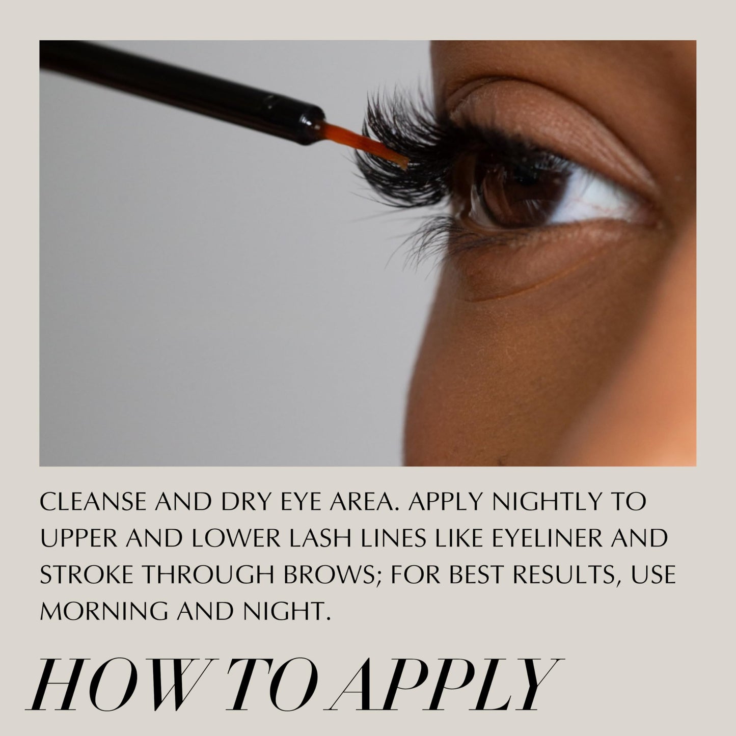 Xtreme Lashes Amplifeye Advanced Lash & Brow Fortifier Serum, 0.25 Oz, Serum for Longer, Fuller, Darker Lashes & Brows, Conditioning Lash Enhancer, 4 Week Visible Results