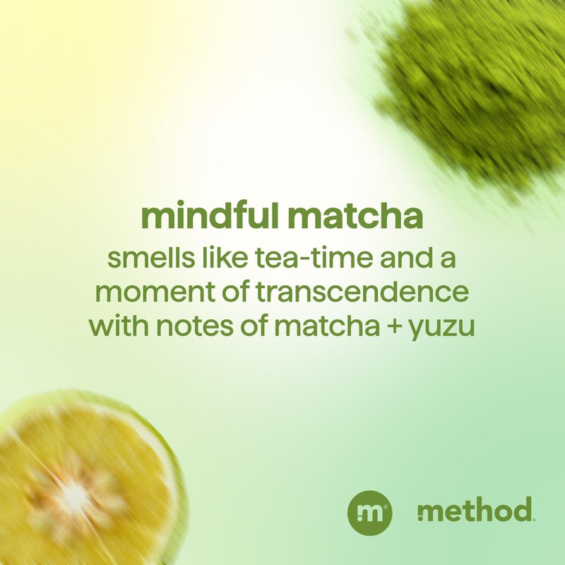 Method Color Protect Shampoo, Mindful Matcha – Safe for and Protects Color-Treated Hair, with Strengthening Peptide – Sulfate free, Paraben free & Silicone free – 14 oz