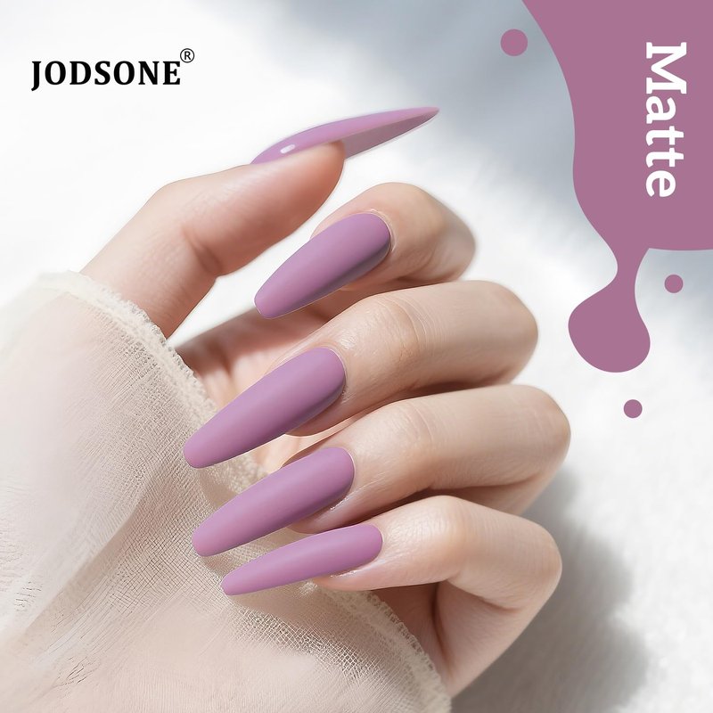 Light Purple Gel Nail Polish - Soak Off UV Formula | 16.5ml for DIY Manicure & Nail Art