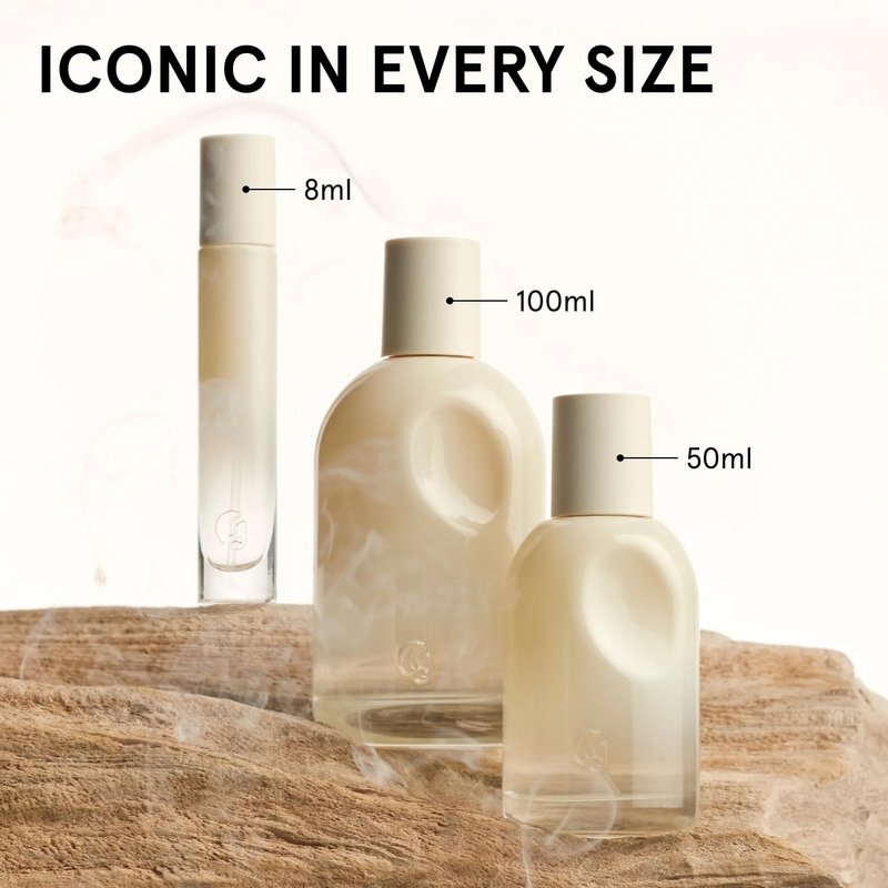 Glossier You Doux Eau de Parfum - Unisex Fragrance for Men & Women, Skin-Scent Enhancer Smells Different on Everyone - Earthy Woody Perfume with Sweet Violet, Palo Santo & Ambrox Base Notes, 8ml