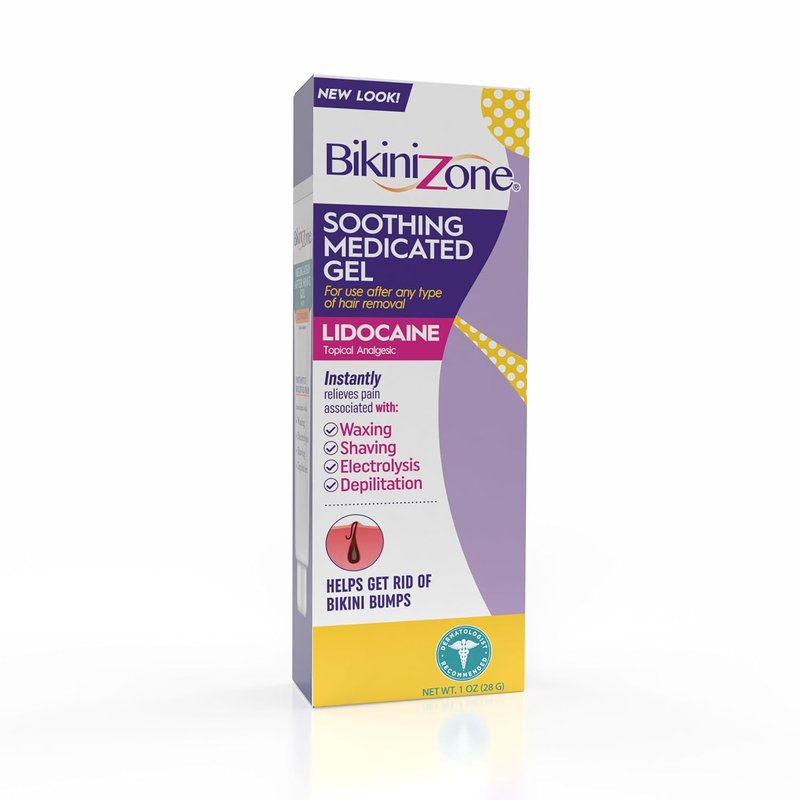 Medicated After Shave Gel - Lidocaine Razor Bump Relief | 1 Oz, Soothing Formula