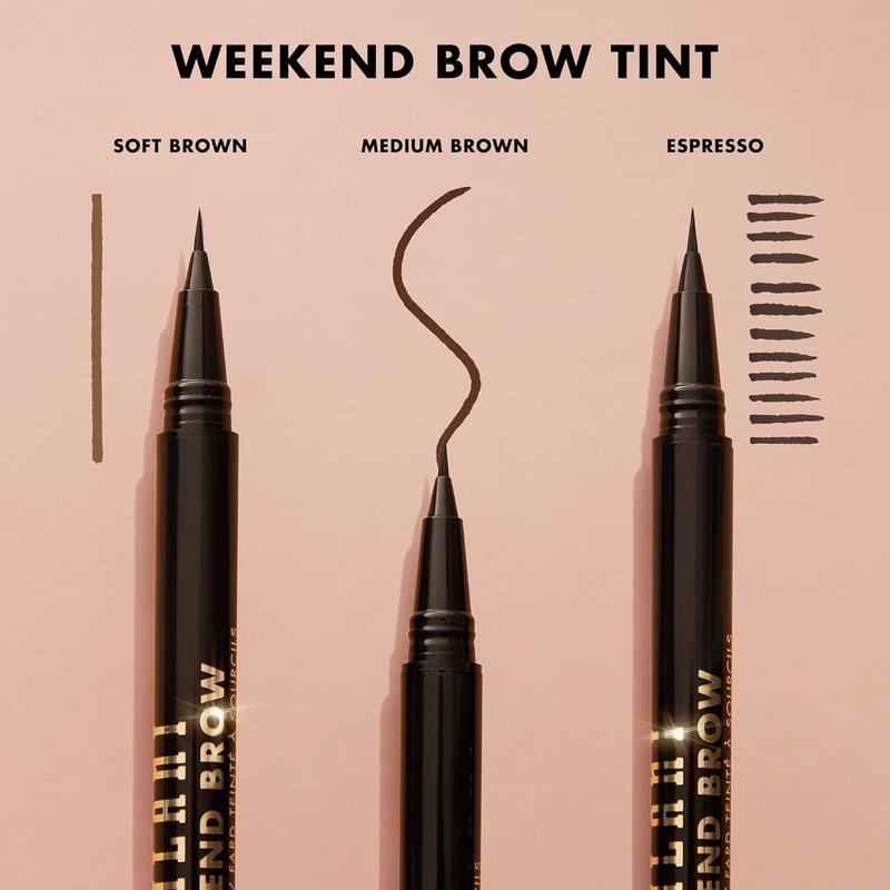 Milani Weekend Brow Eyebrow Tint - Long-Lasting Formula in 140 Espresso Shade