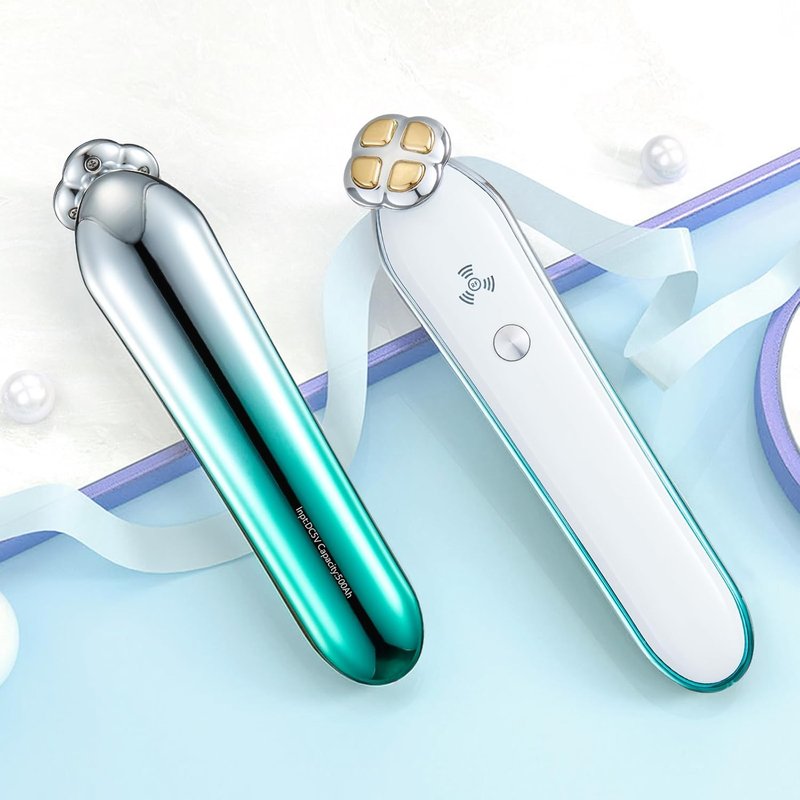 Skiennix 2-in-1 RF Microcurrent Eye Device - Professional Eye Care for Puffiness & Fine Lines