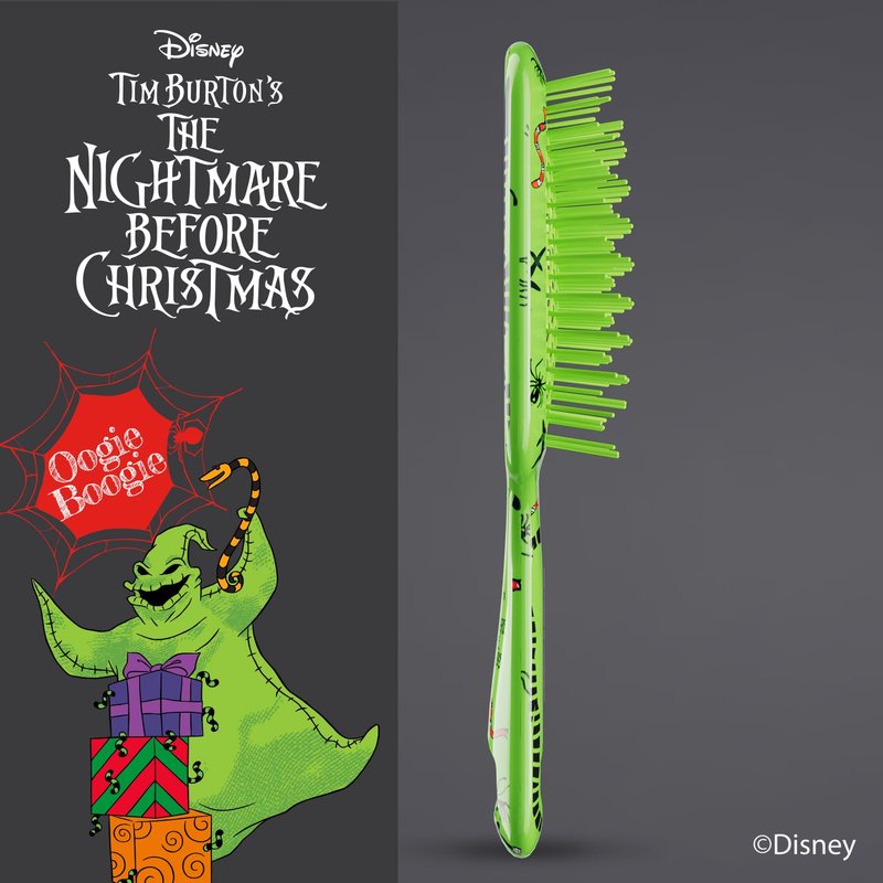 FHI Heat Hair Brush - Nightmare Before Christmas Oogie Boogie Design | Professional Styling Tool