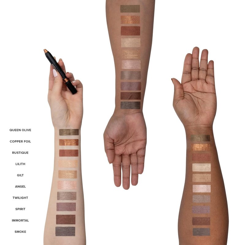 Nudestix Magnetic Luminous Eye Color - 4-in-1 Cream Eyeshadow Stick | Long-Wear, Waterproof Satin Finish, Vegan & Cruelty-Free