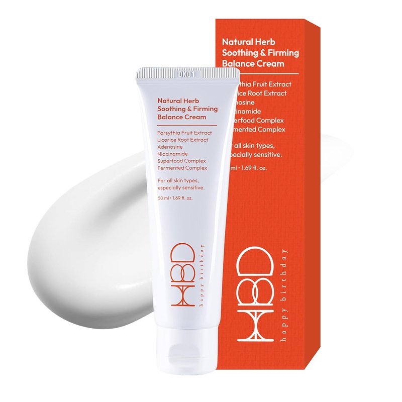 Regine Switzerland Soothing Face Moisturizer - Niacinamide & Adenosine Anti-Wrinkle Cream for Sensitive Skin, 1.69 Fl Oz