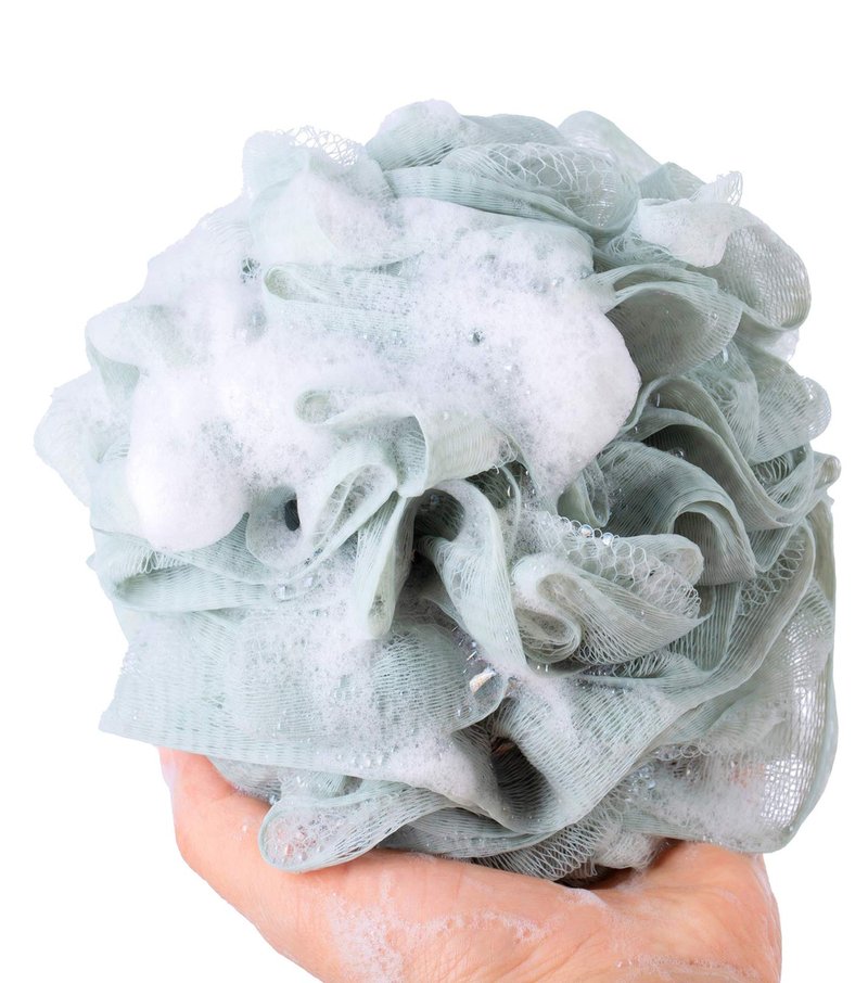 KAKOOI Bath Sponges, Shower Loofah for Body Exfoliation(1 pcs, Linen)